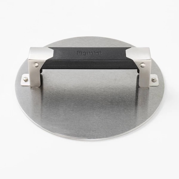 cast iron burger press