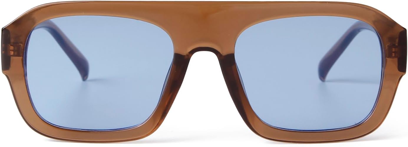 JUDOO Retro Aviator Sunglasses Tortoiseshell