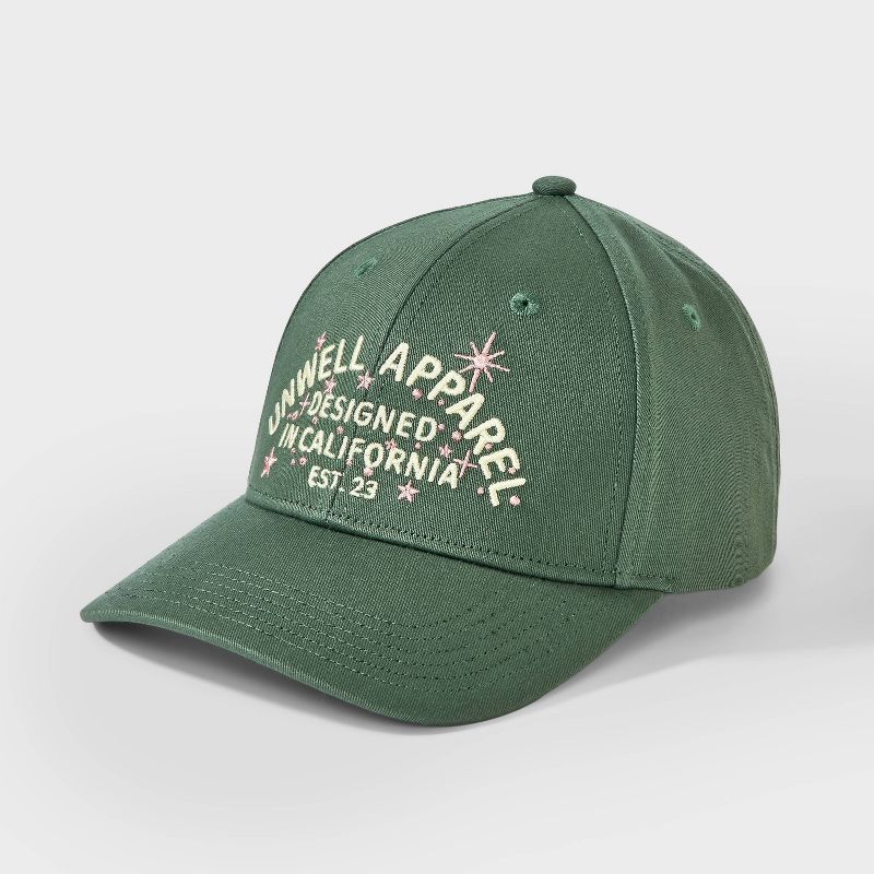 Unwell Baseball Hat — Green
