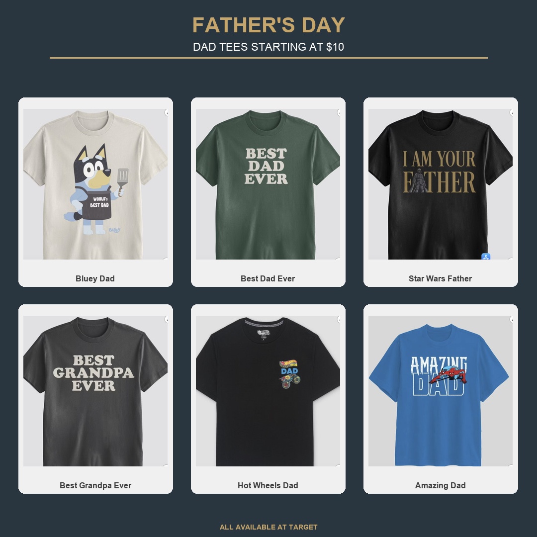 Father's Day Dad Tees