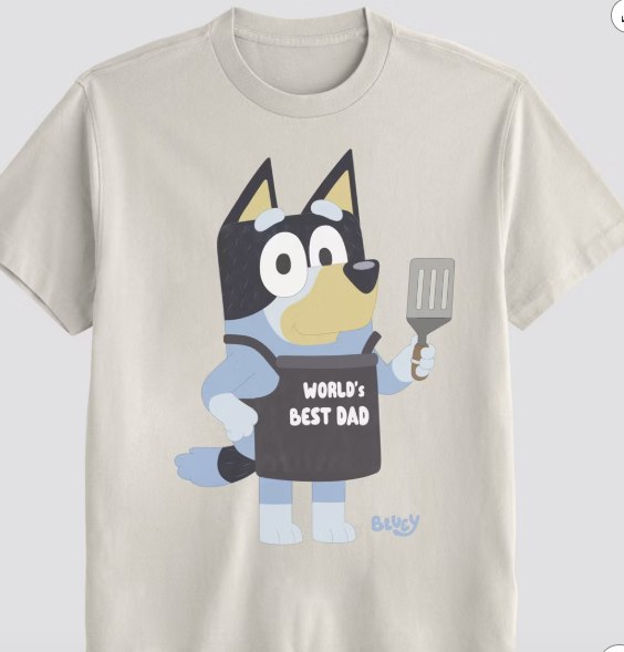 Men's Bluey Dad Graphic T-Shirt