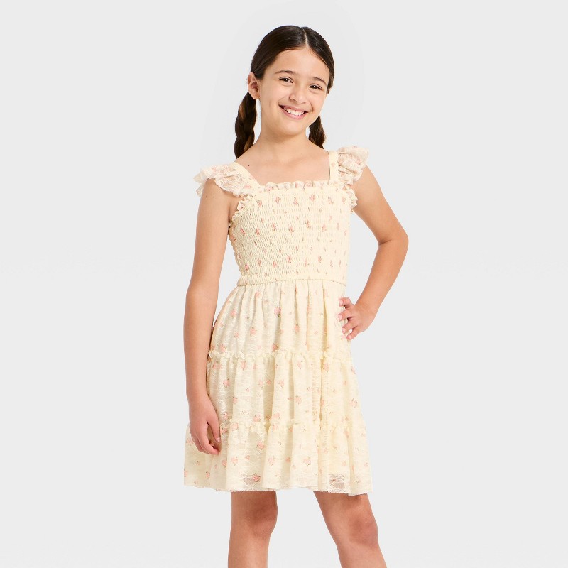 Flutter Sleeve Tiered Dress - Cat & Jack
