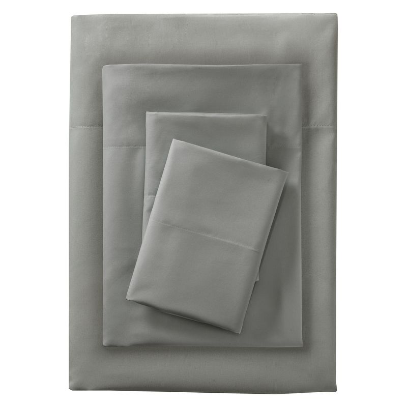 Twin/Twin XL Microfiber Sheet Set Gray - Room Essentials™: Polyester, Peached, OEKO-TEX Certified, 3pc