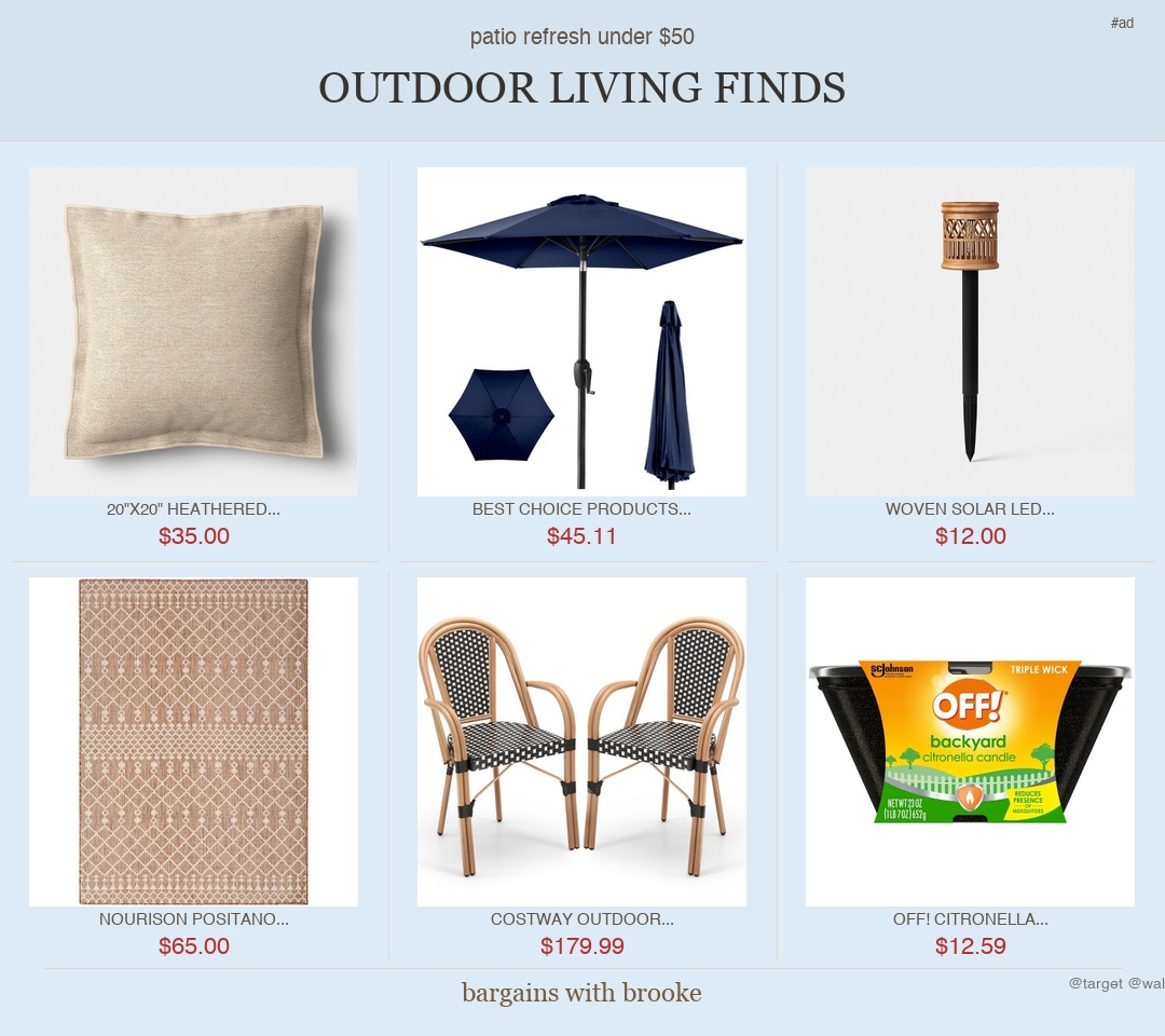 patio refresh finds at target
