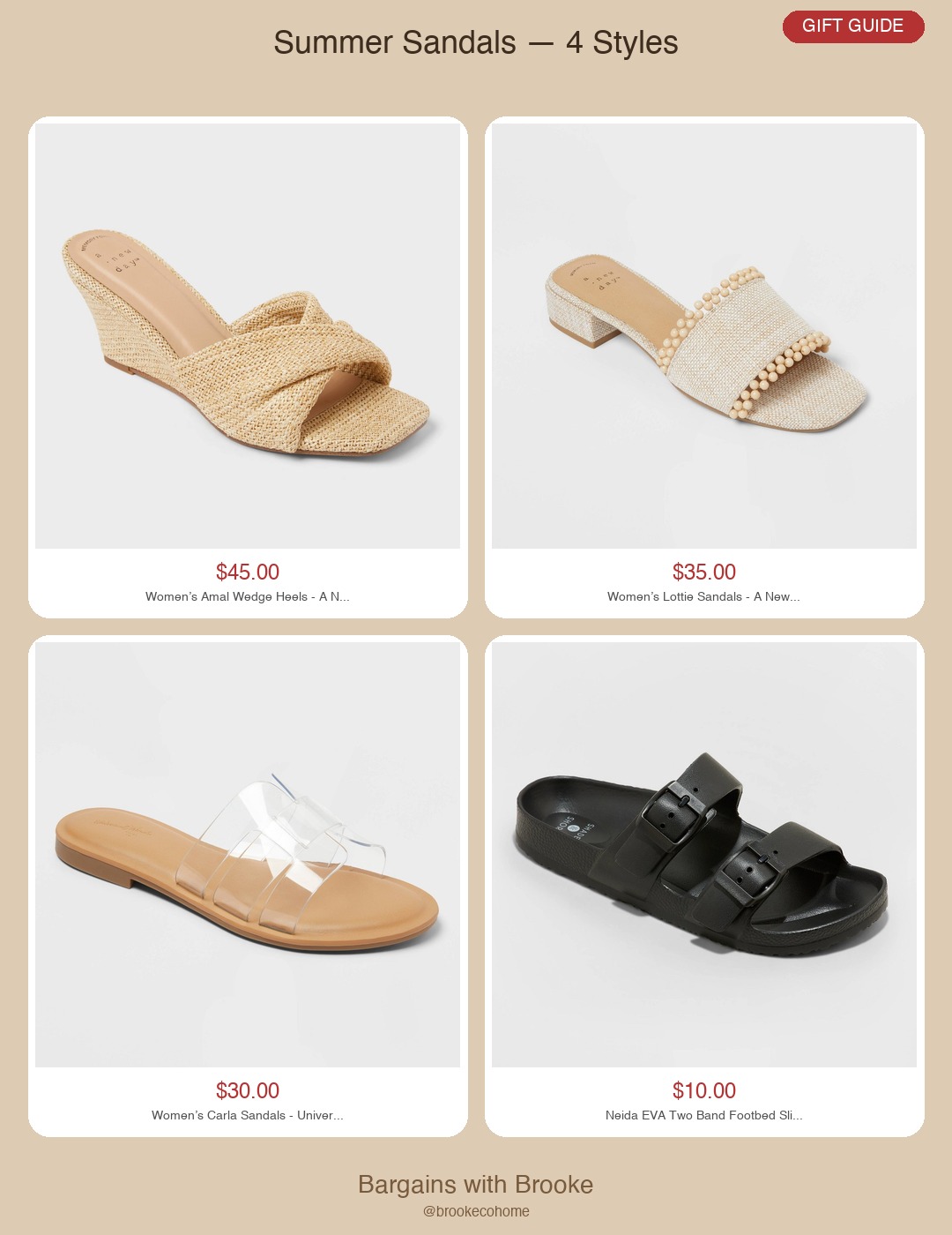 Summer Sandals