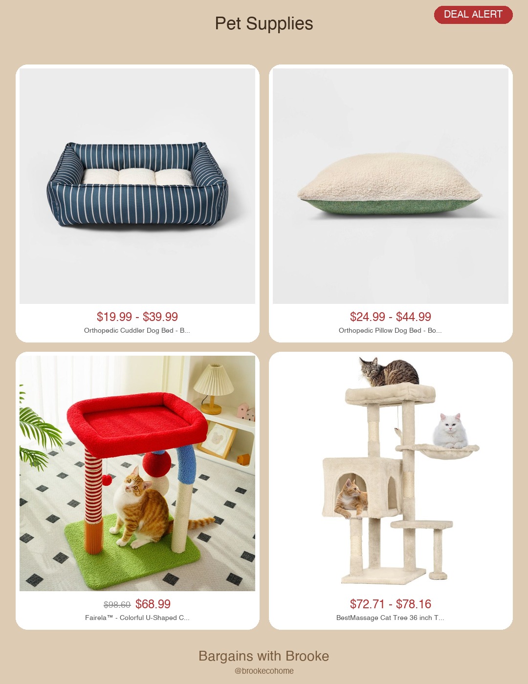 pet supplies from target