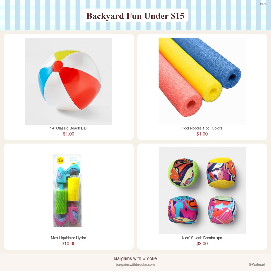 backyard essentials from $1