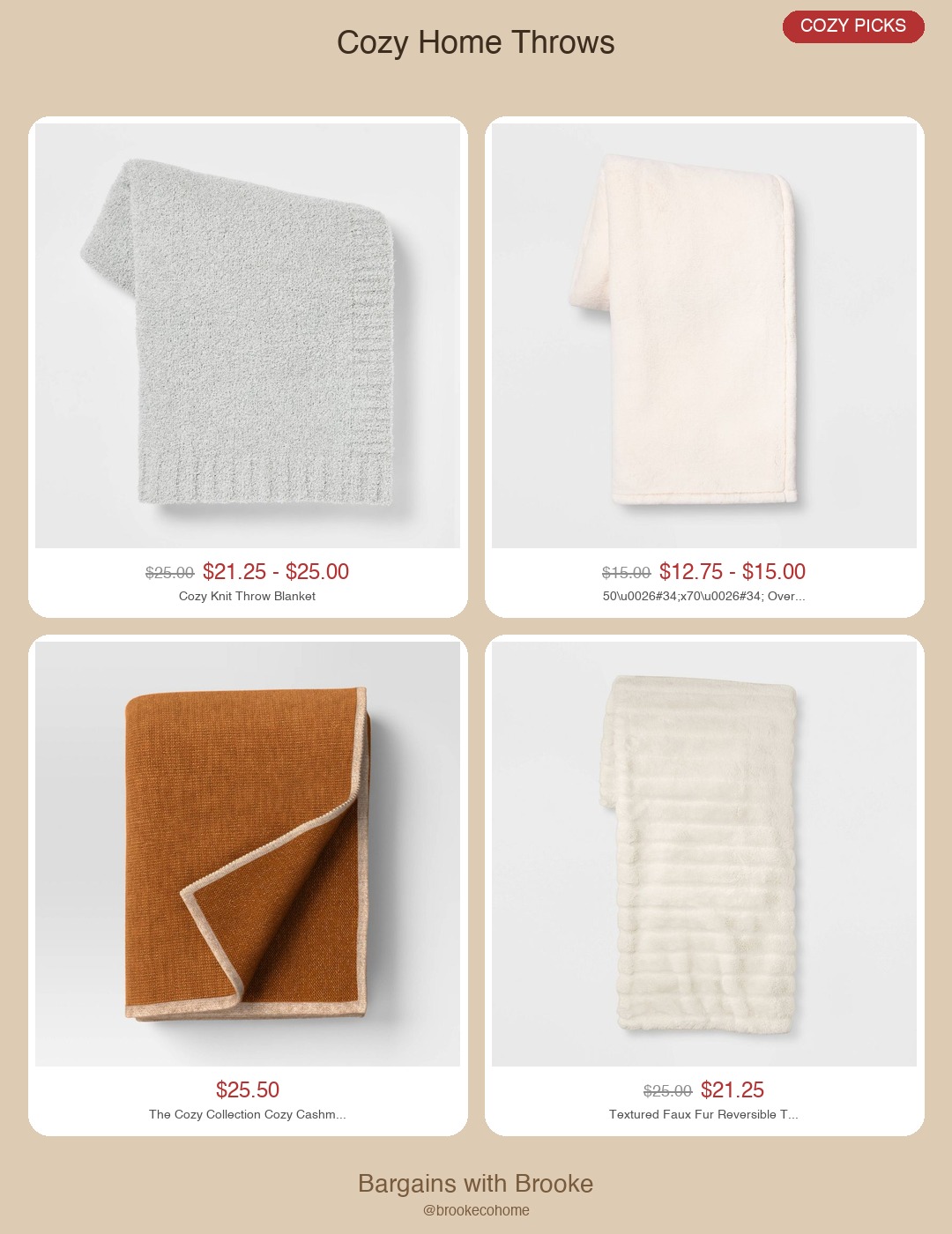 cozy home throws at target