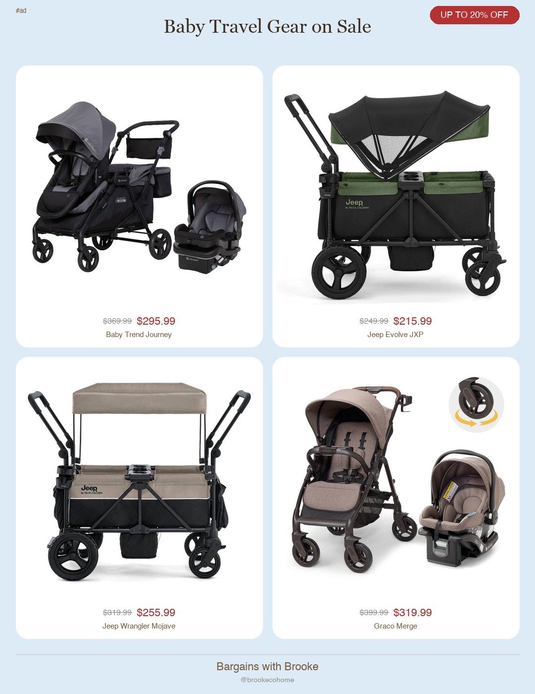 on sale baby travel gear at target