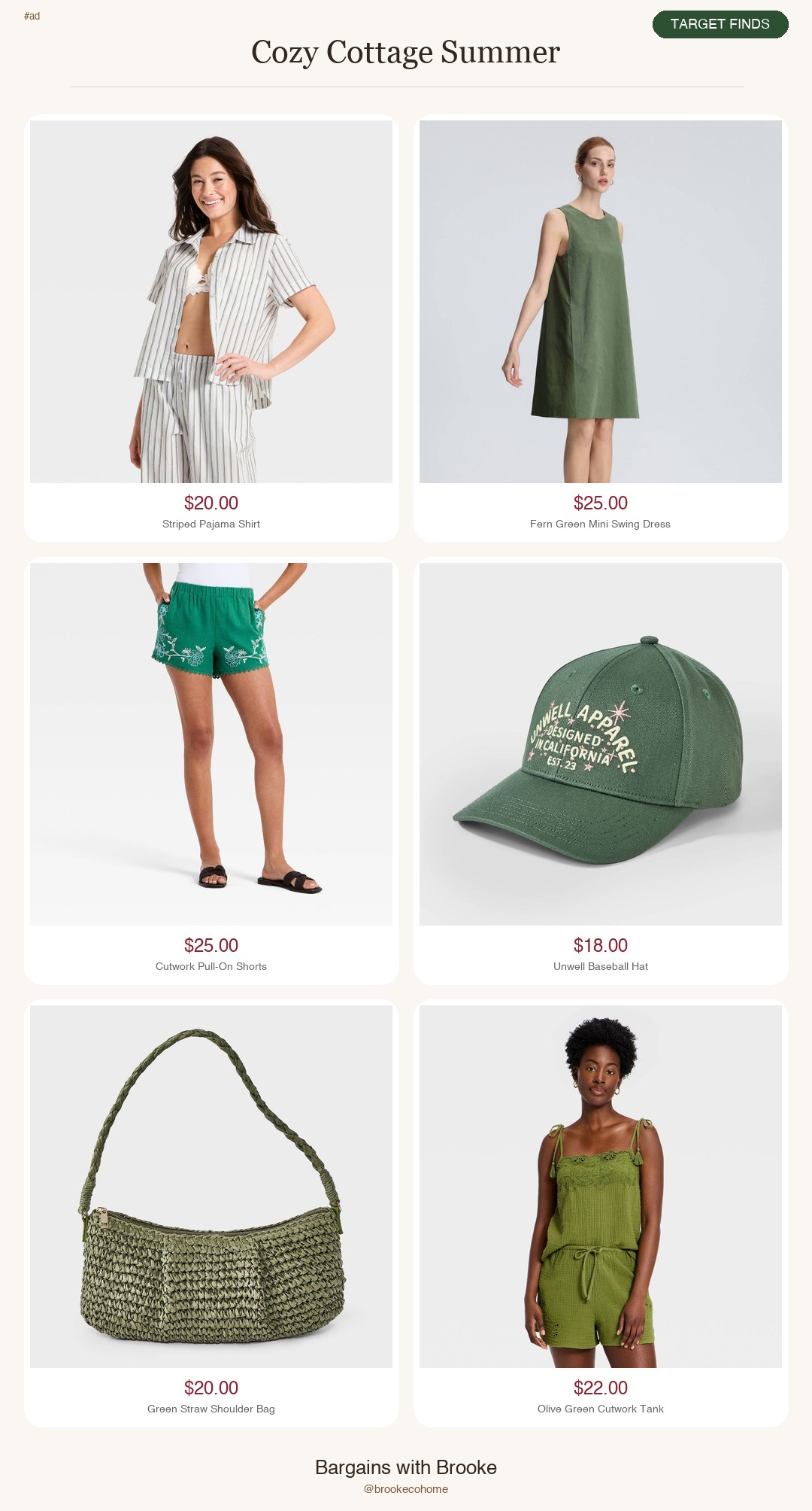 cozy cottage summer finds at target