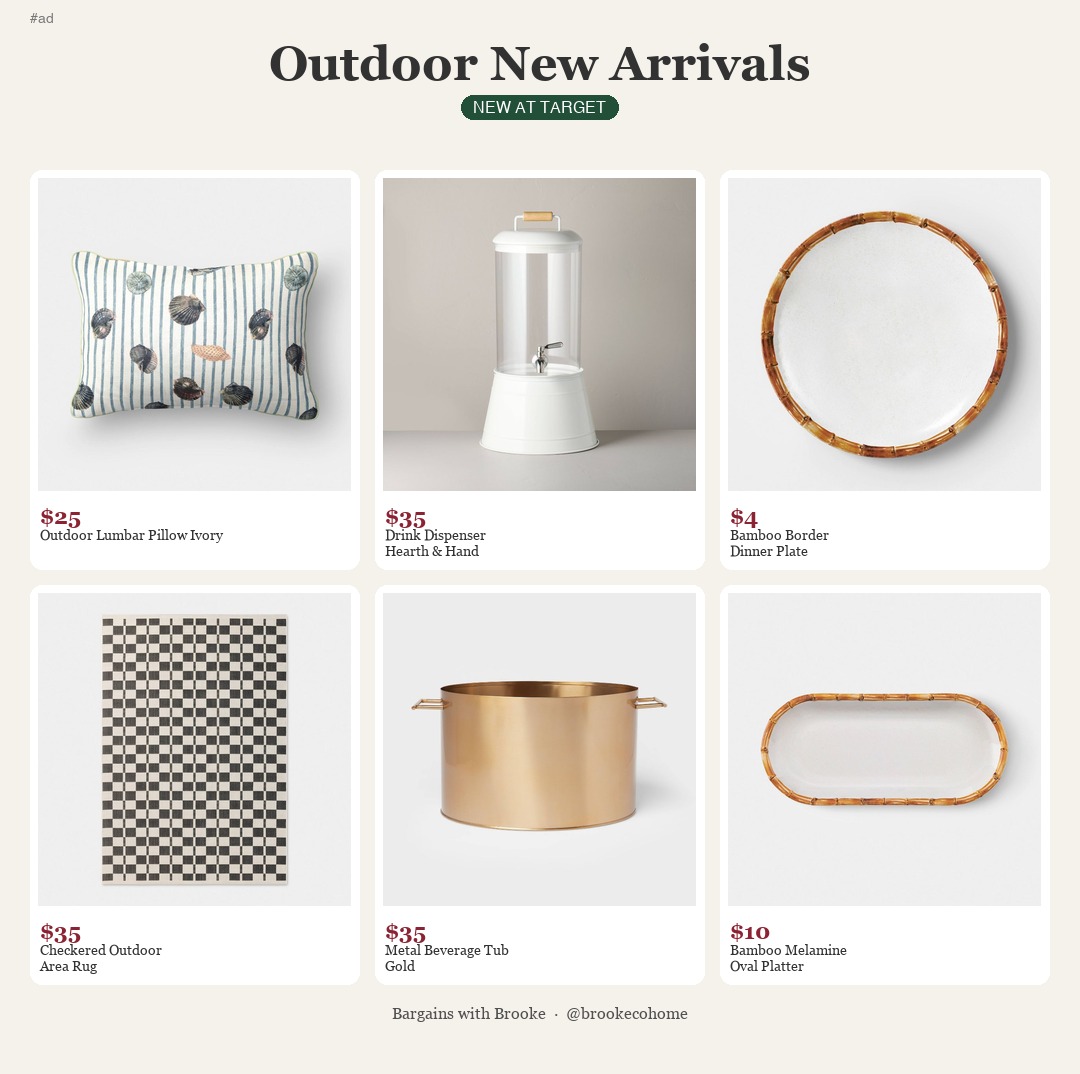 outdoor new arrivals at target