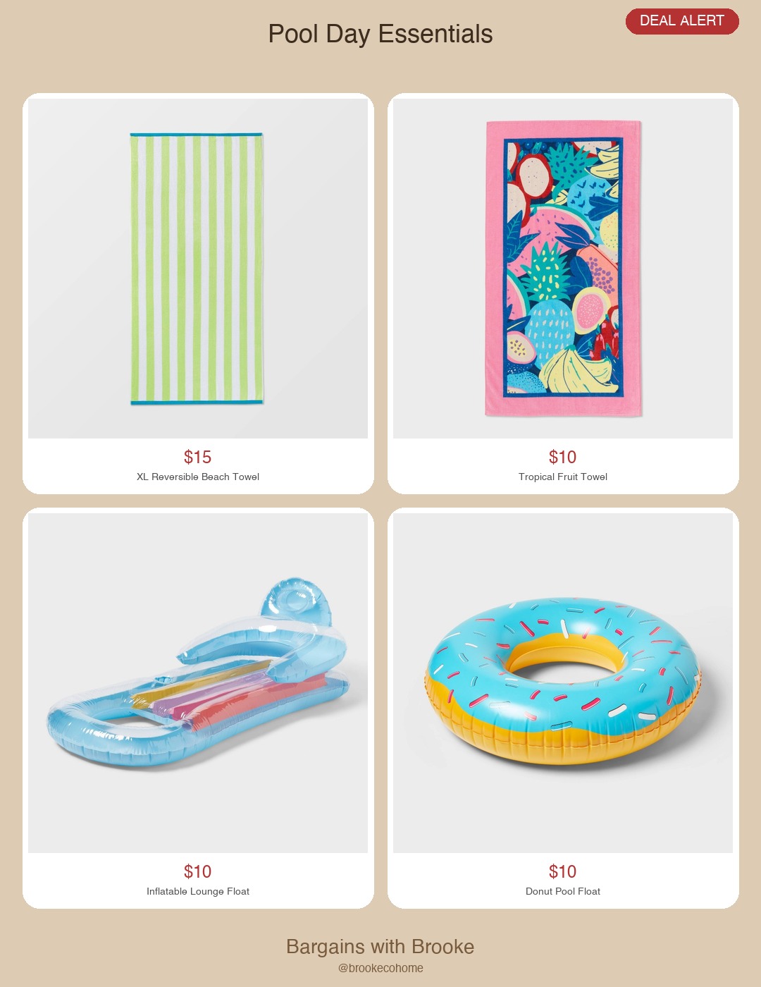 swim and beach essentials