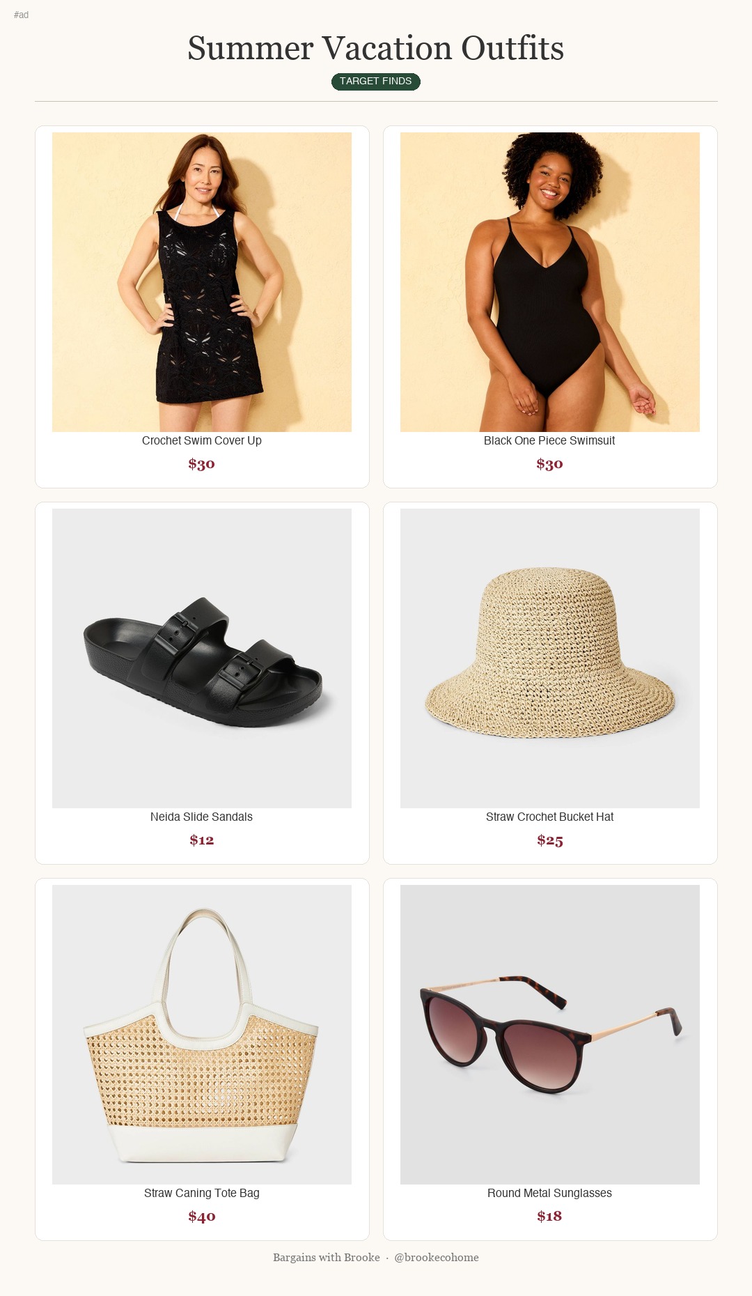 summer vacation outfits at target