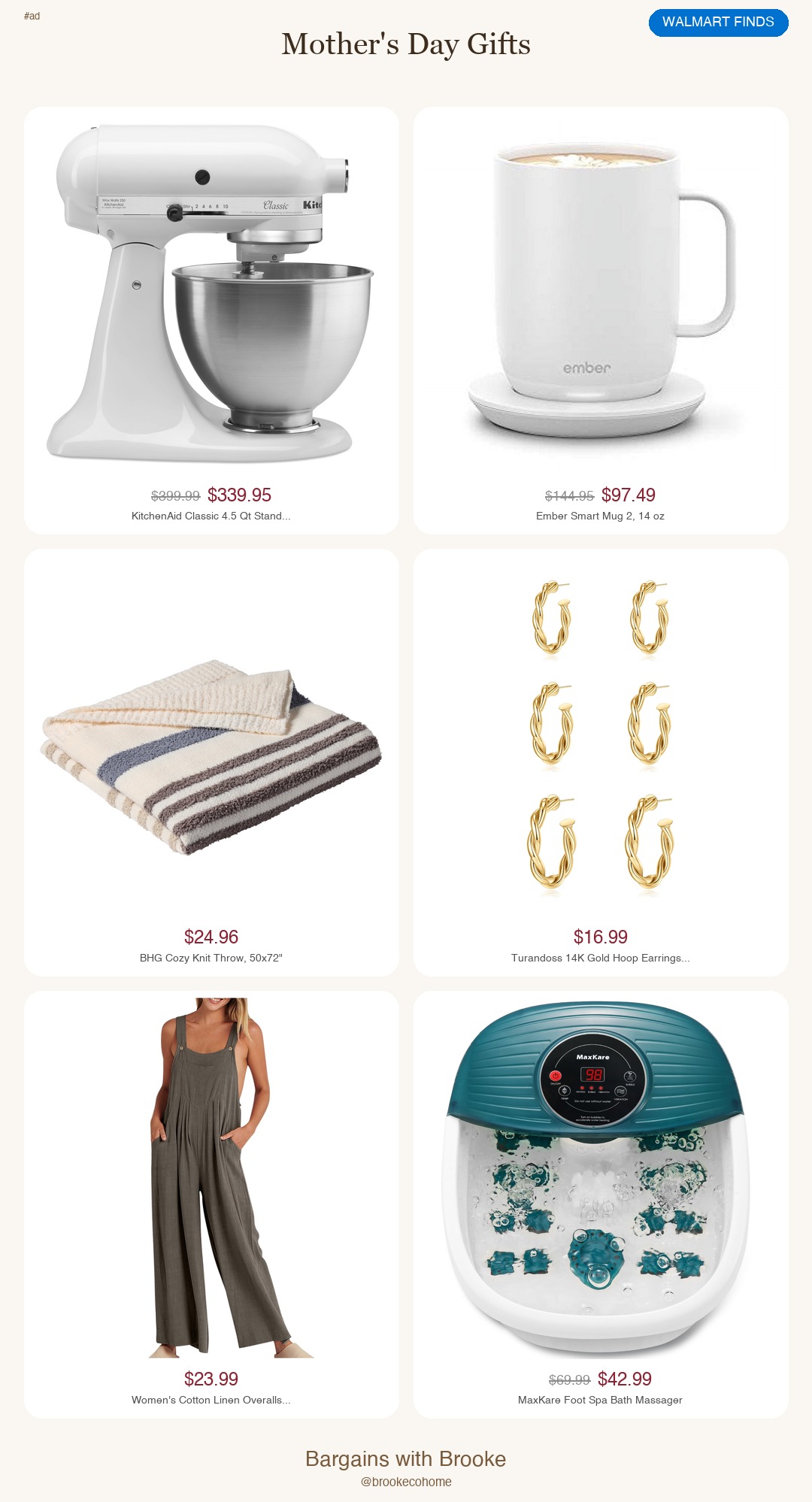 walmart mother's day gift ideas