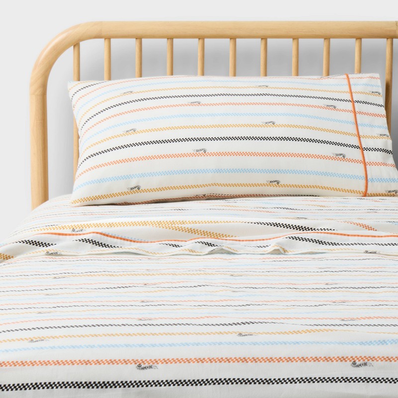 Hot Wheels Retro Checkered Stripe Sheet Set