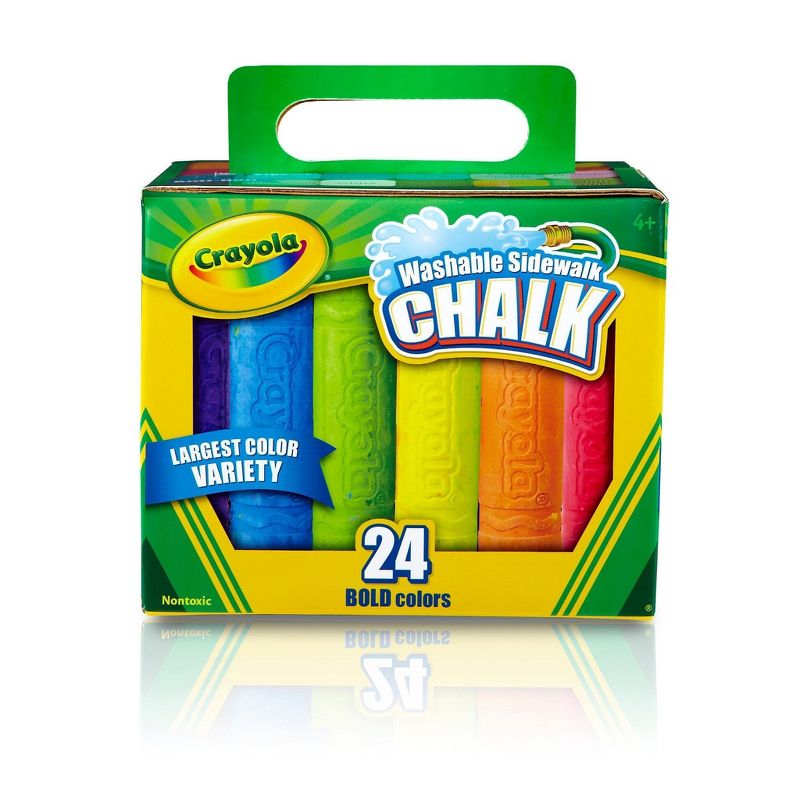 Crayola 24ct Washable Sidewalk Chalk