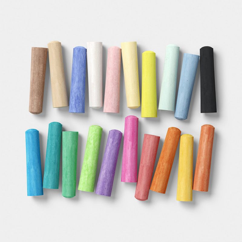 20pc Sidewalk Chalk Set