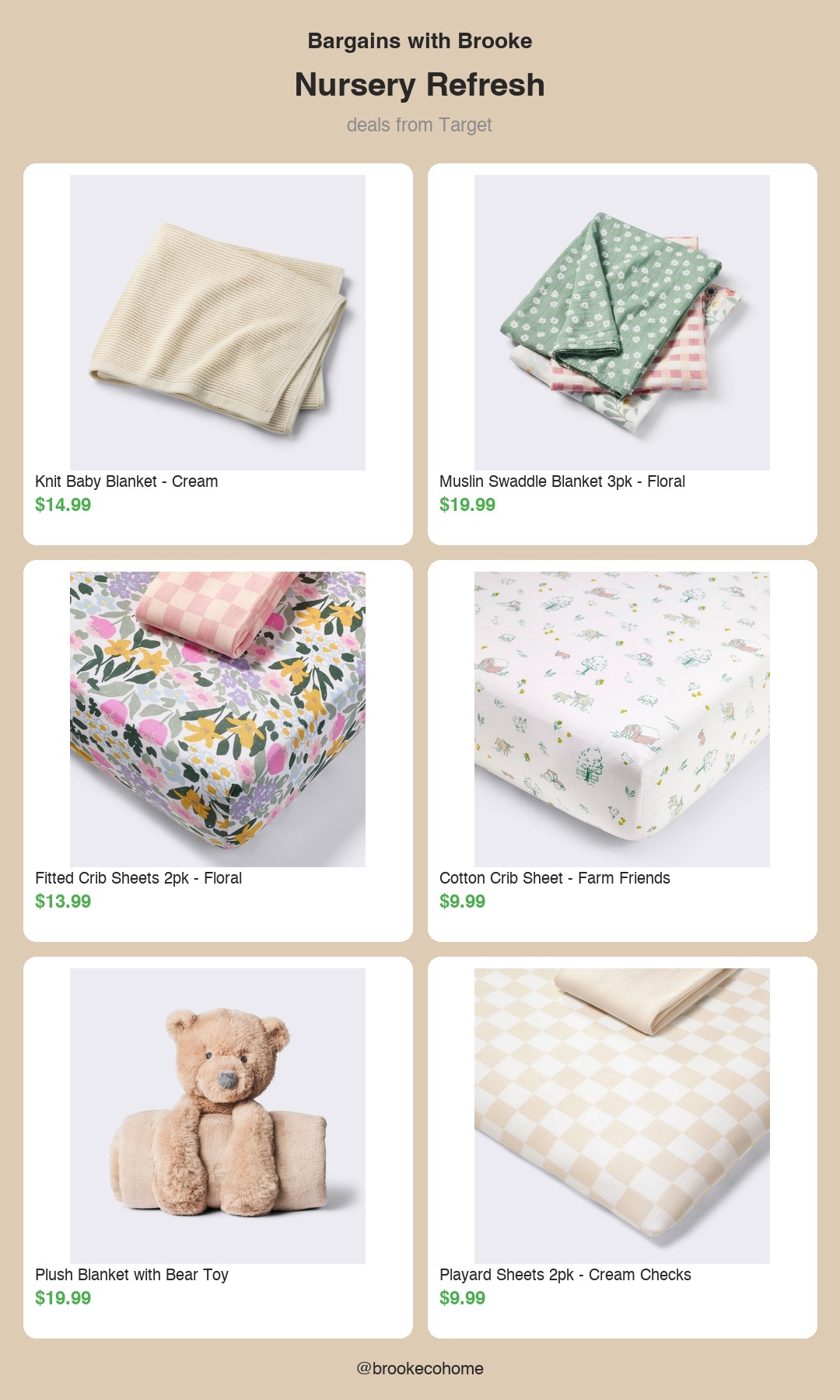nursery refresh — cloud island at target