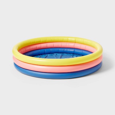 3 Ring Pool 105 gal Round Kiddie Pool - Sun Squad