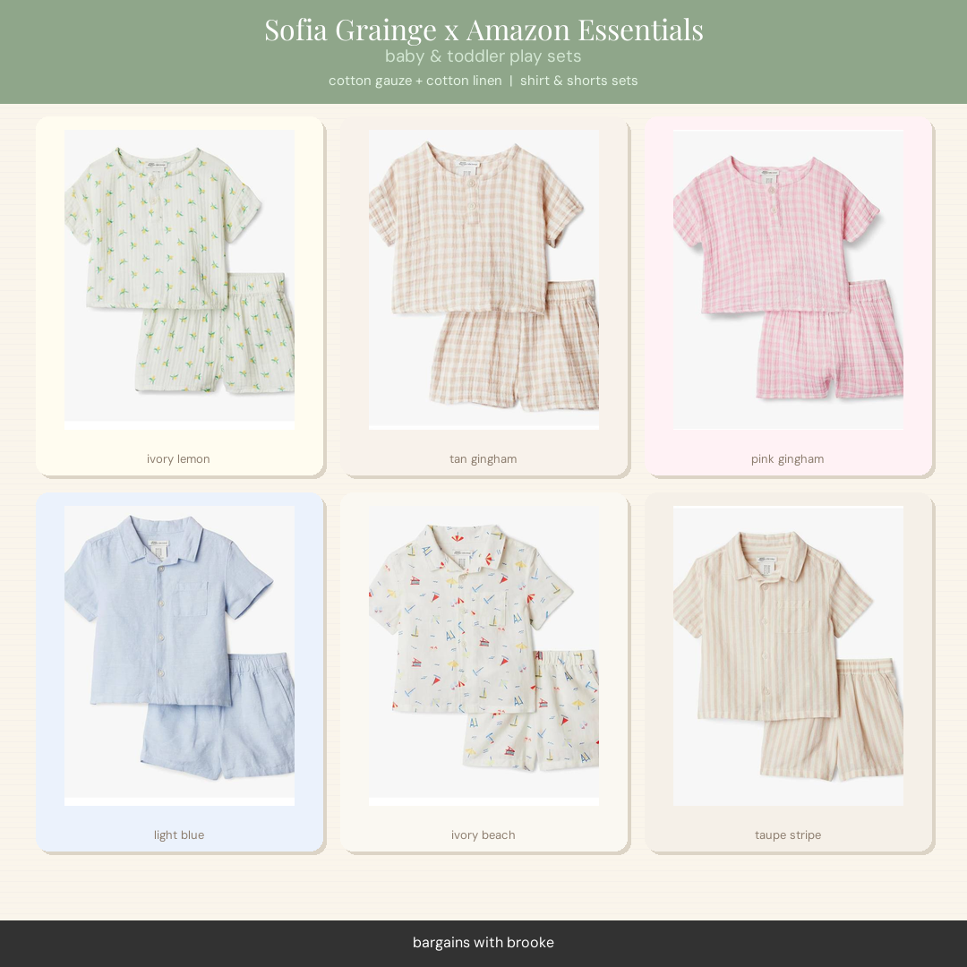 sofia grainge baby play sets