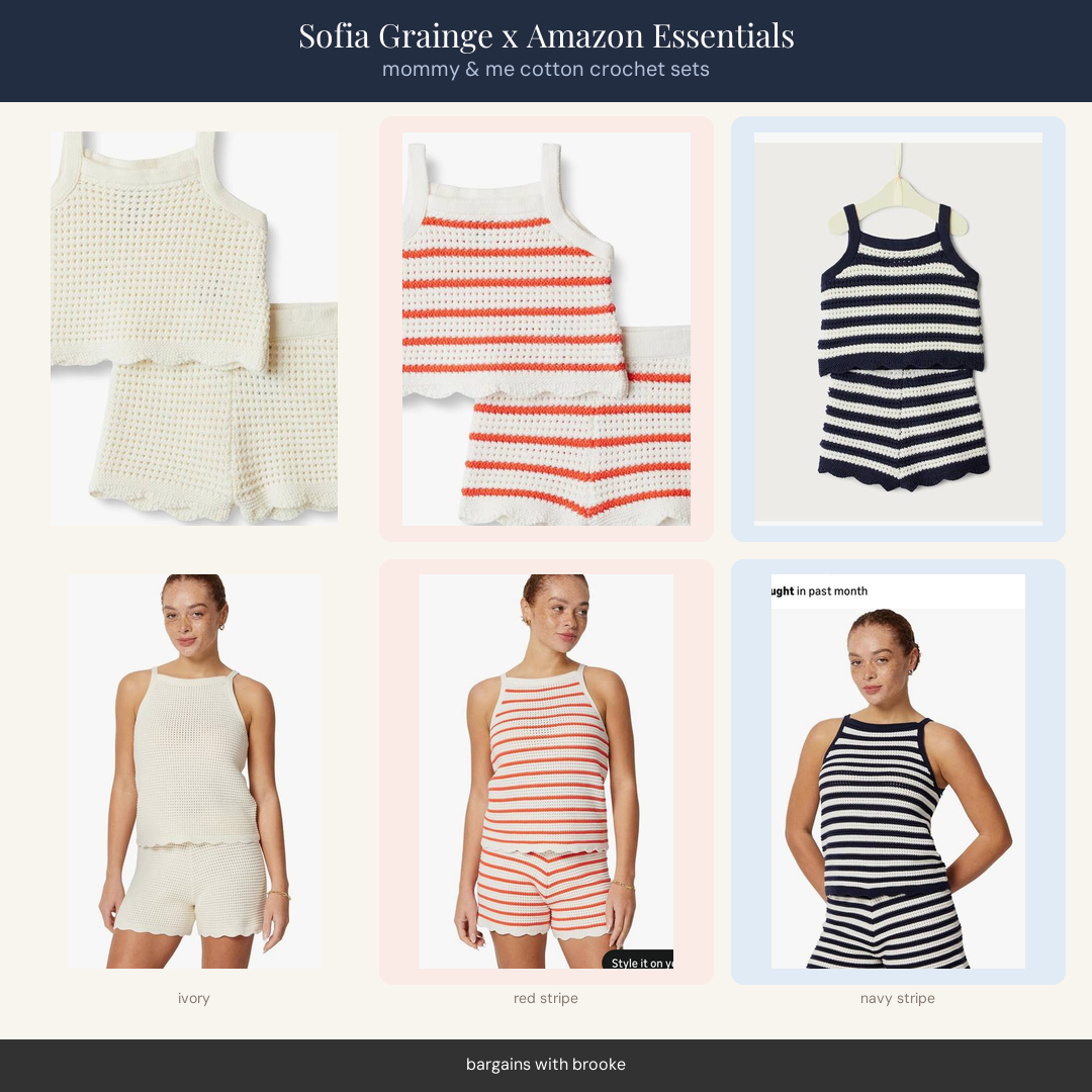 sofia grainge women's crochet sets