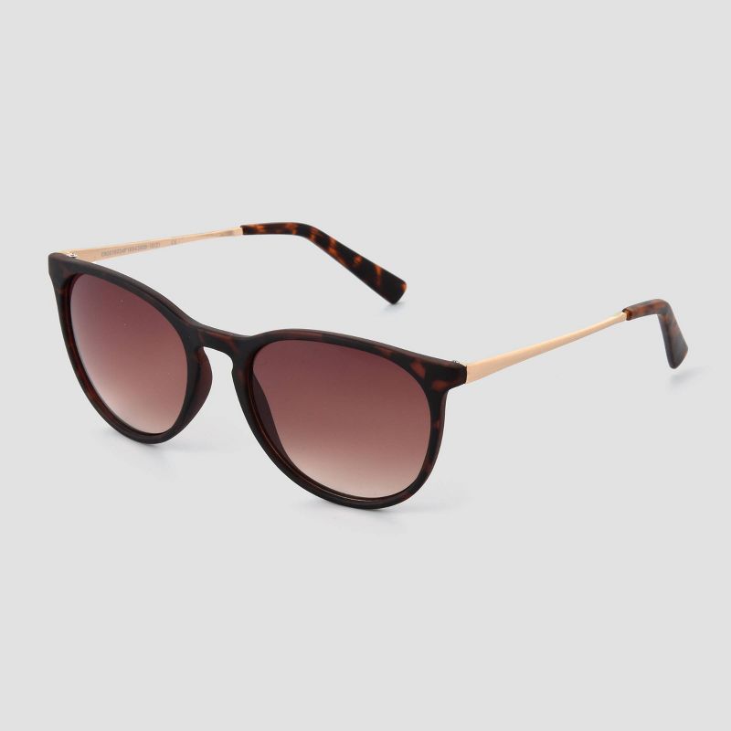 Women's Matte Metal Round Sunglasses - Universal Thread