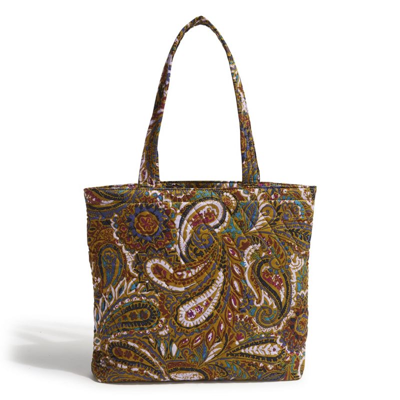 Vera Bradley Cotton Small North South Tote Bag