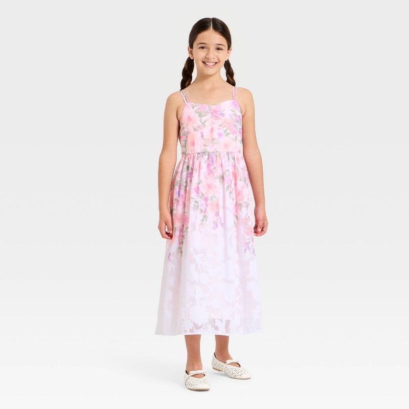 Watercolor Floral Maxi Dress - Cat & Jack