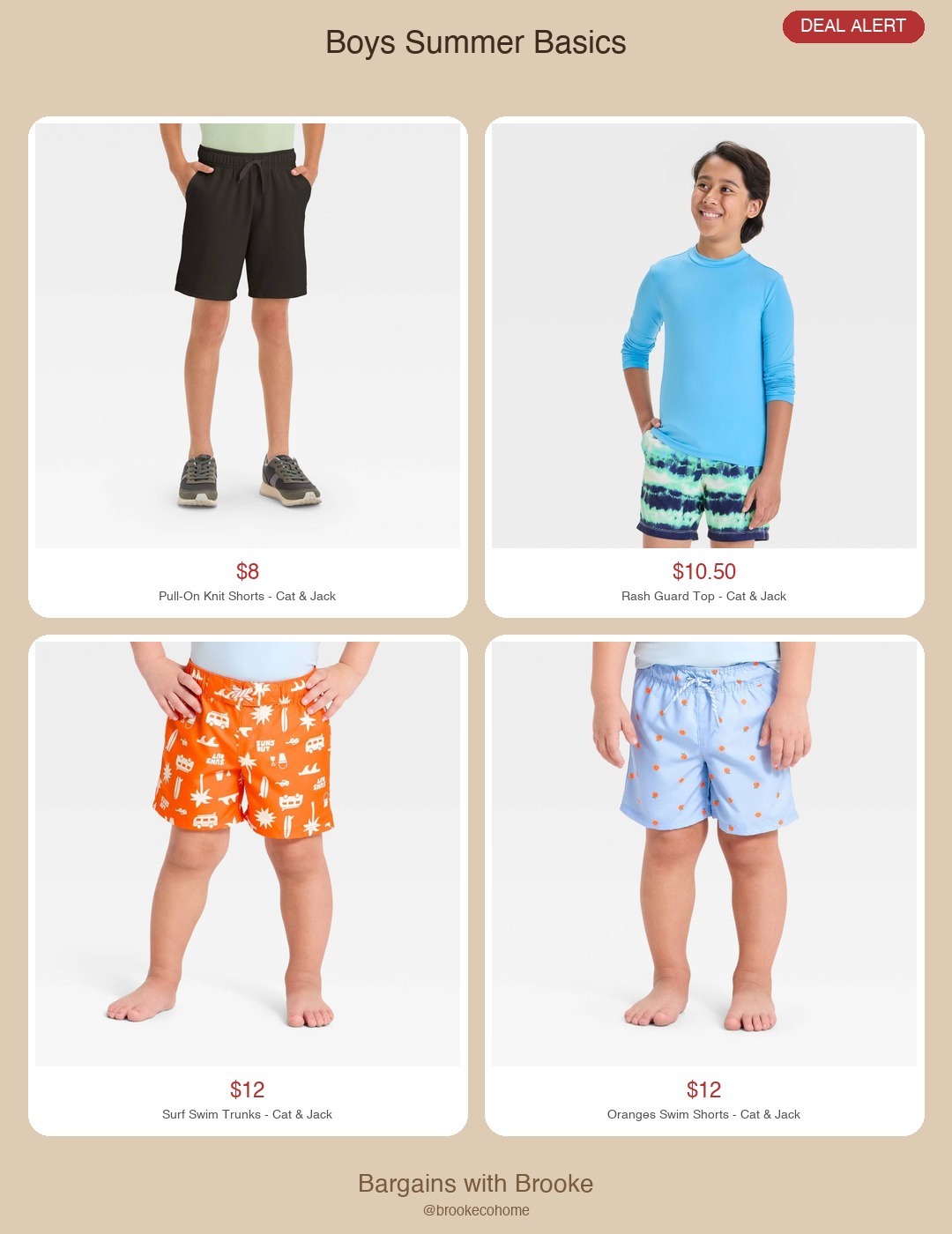 Boys Summer Basics