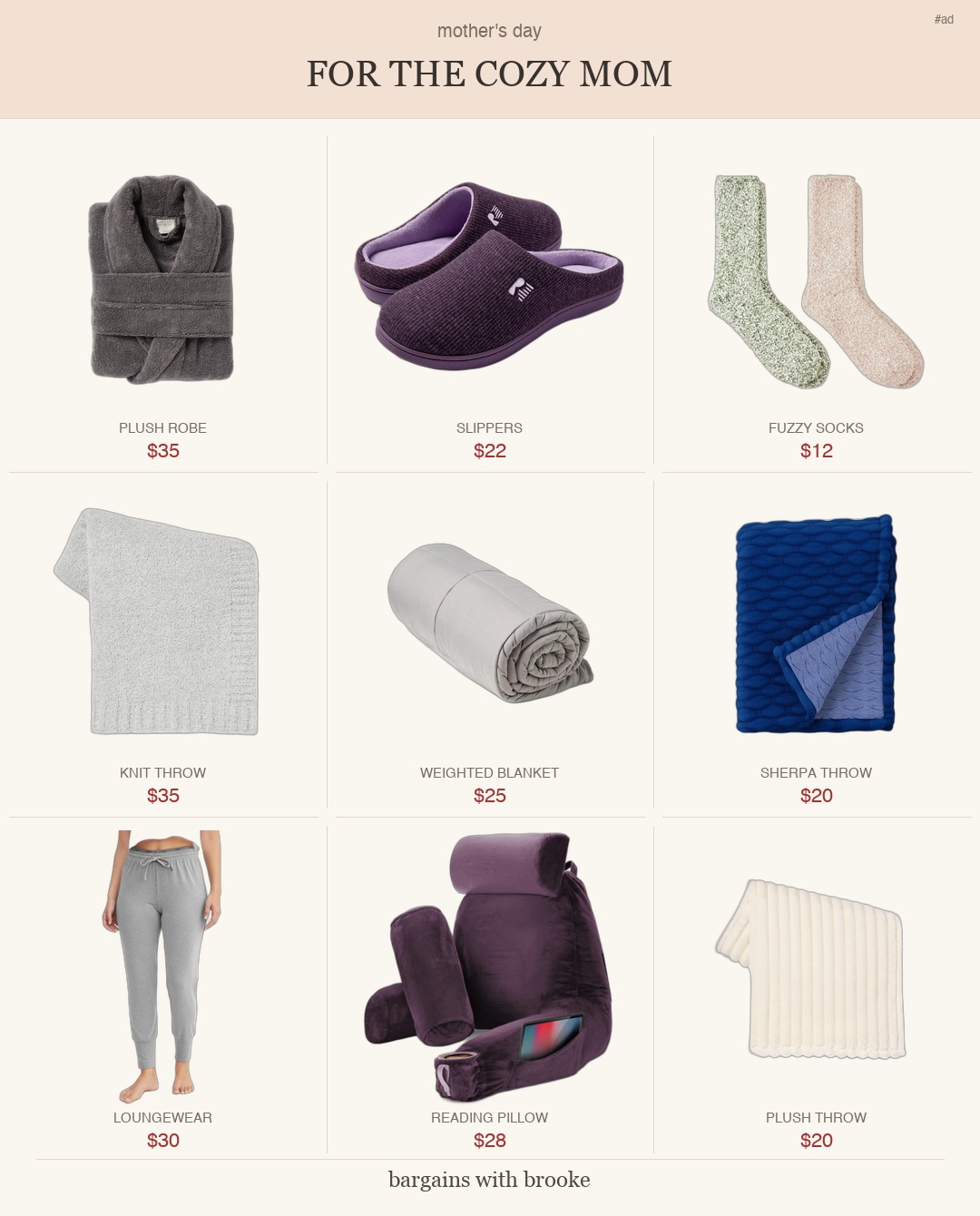 Mother's Day Cozy Mom Gift Guide