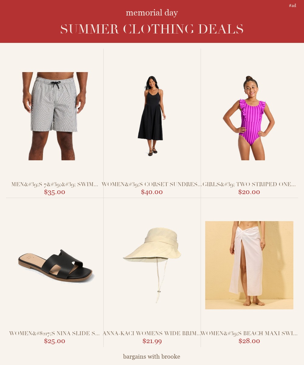 Memorial Day Summer Clothing Deals