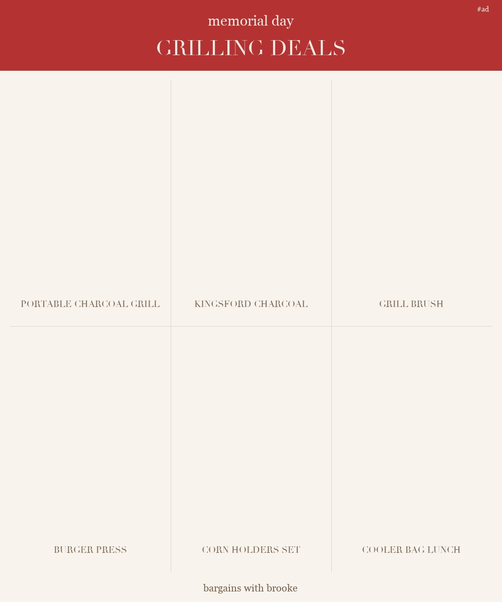 memorial day grilling deals grid