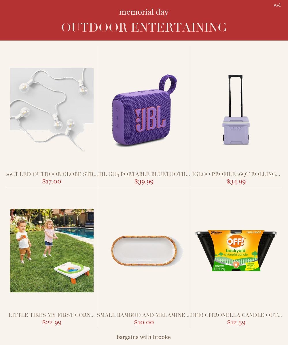 Memorial Day Outdoor Entertaining Deals