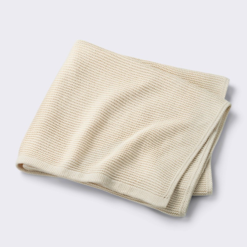 Knit Baby Blanket Cream - Cloud Island