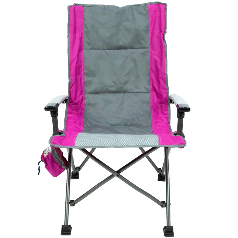 Ozark Trail Quad Fold Chair - Pink Blast