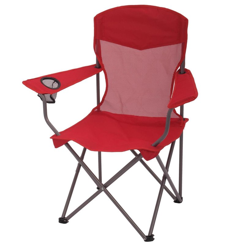 Ozark Trail Quad Fold Chair - Red
